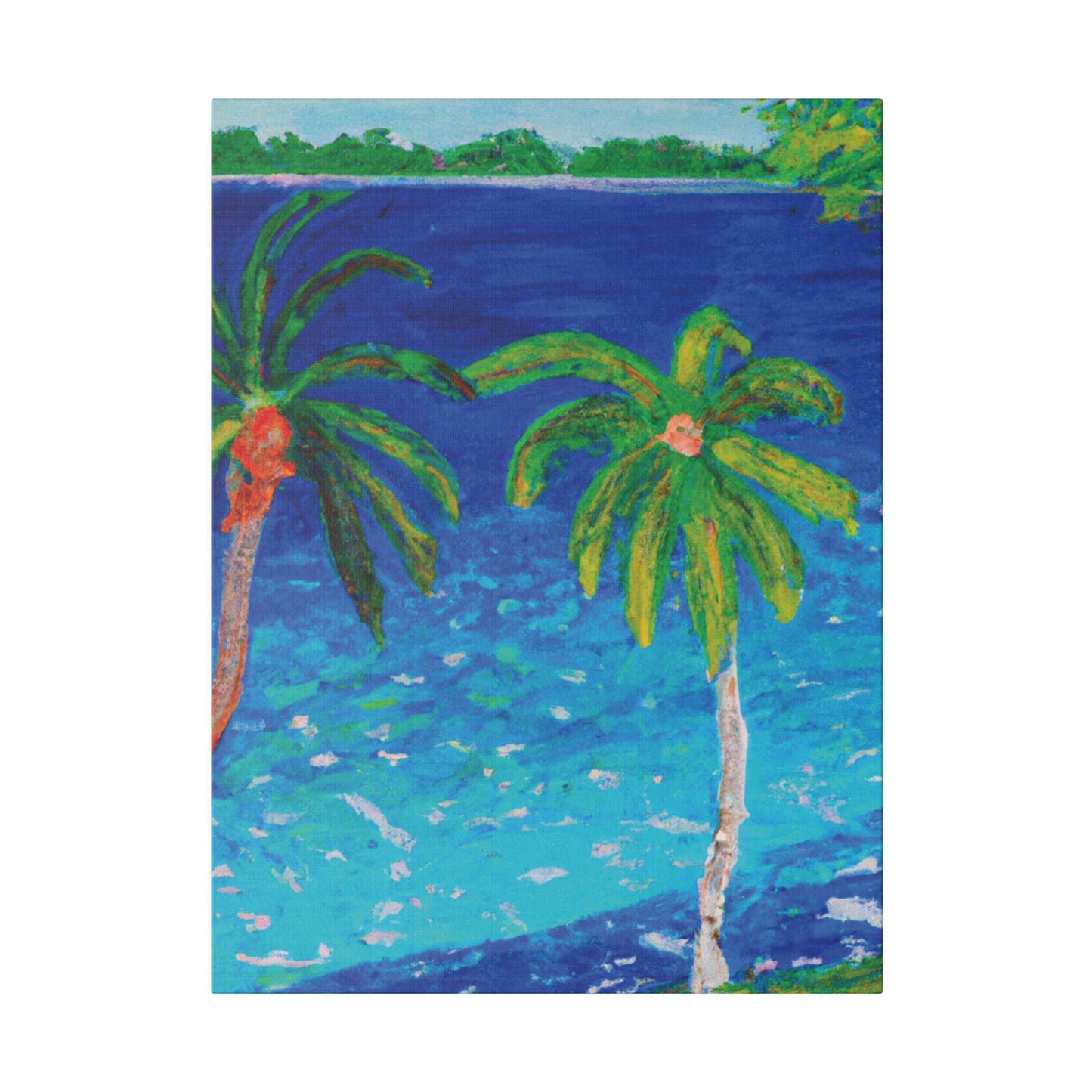 7992Z - Bahamas Ocean Painting Print | Bahamas | Ocean | Beach | Poster | Home Decor | Wall Art | Canvas