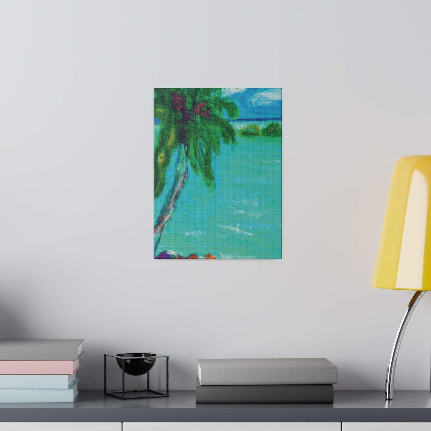 8864T - Bahamas Ocean Painting Print | Bahamas | Ocean | Beach | Poster | Home Decor | Wall Art | Canvas