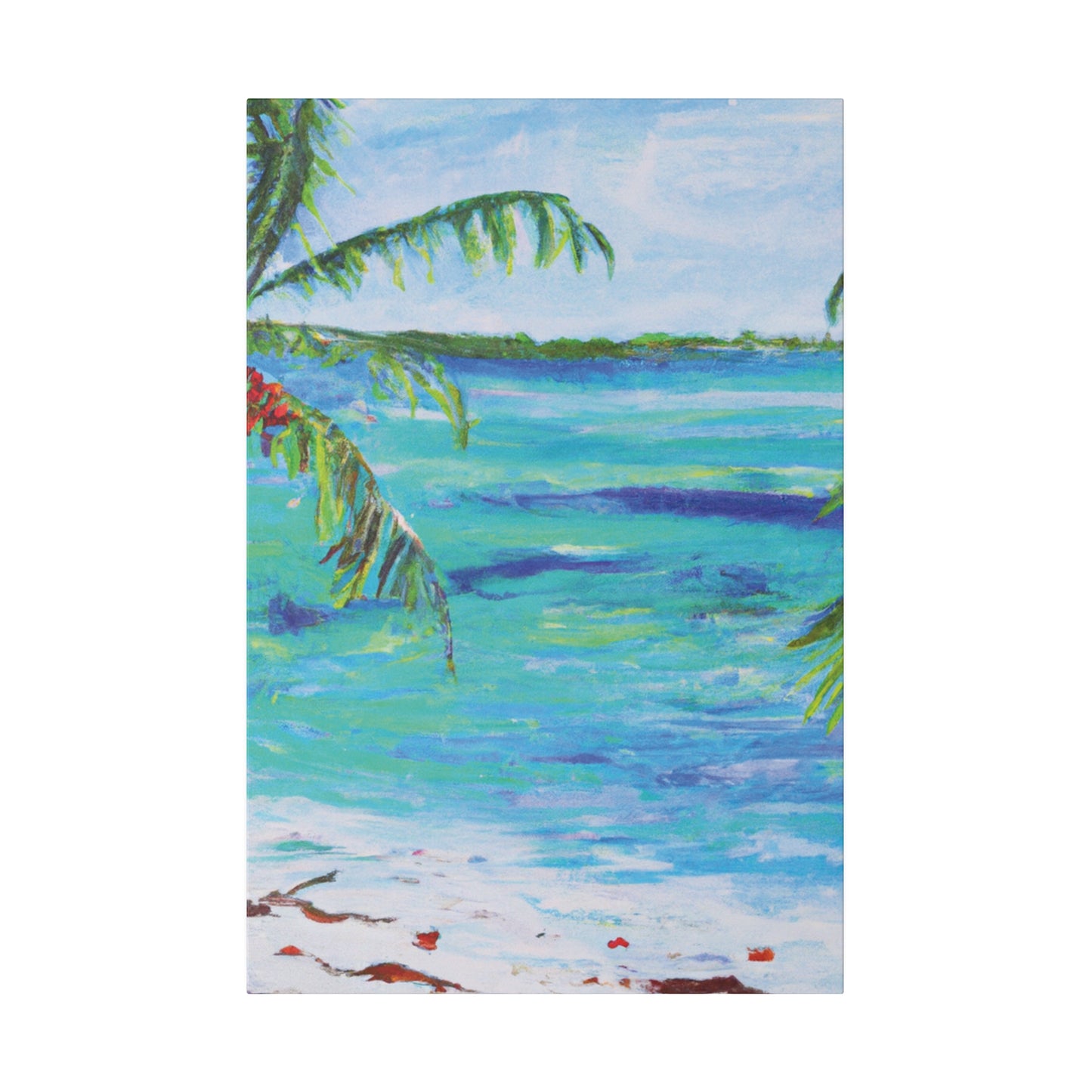 3158F - Bahamas Ocean Painting Print | Bahamas | Ocean | Beach | Poster | Home Decor | Wall Art | Canvas