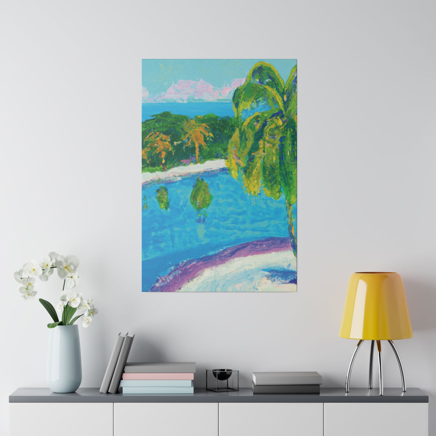 3281F - Bahamas Ocean Painting Print | Bahamas | Ocean | Beach | Poster | Home Decor | Wall Art | Canvas