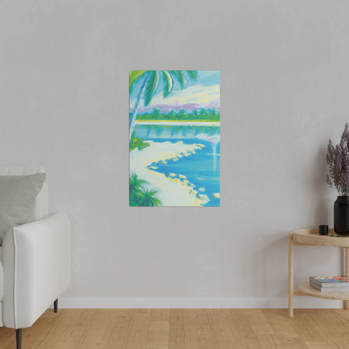 4501F - Bahamas Ocean Painting Print | Bahamas | Ocean | Beach | Poster | Home Decor | Wall Art | Canvas