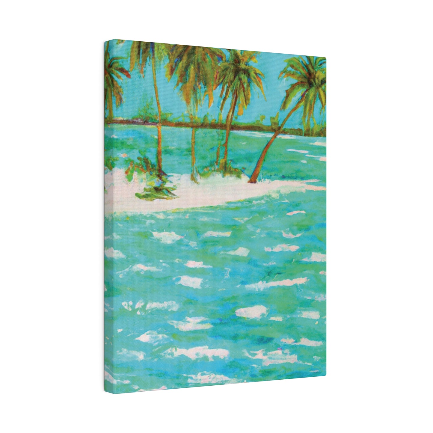 1193C - Bahamas Ocean Painting Print | Bahamas | Ocean | Beach | Poster | Home Decor | Wall Art | Canvas