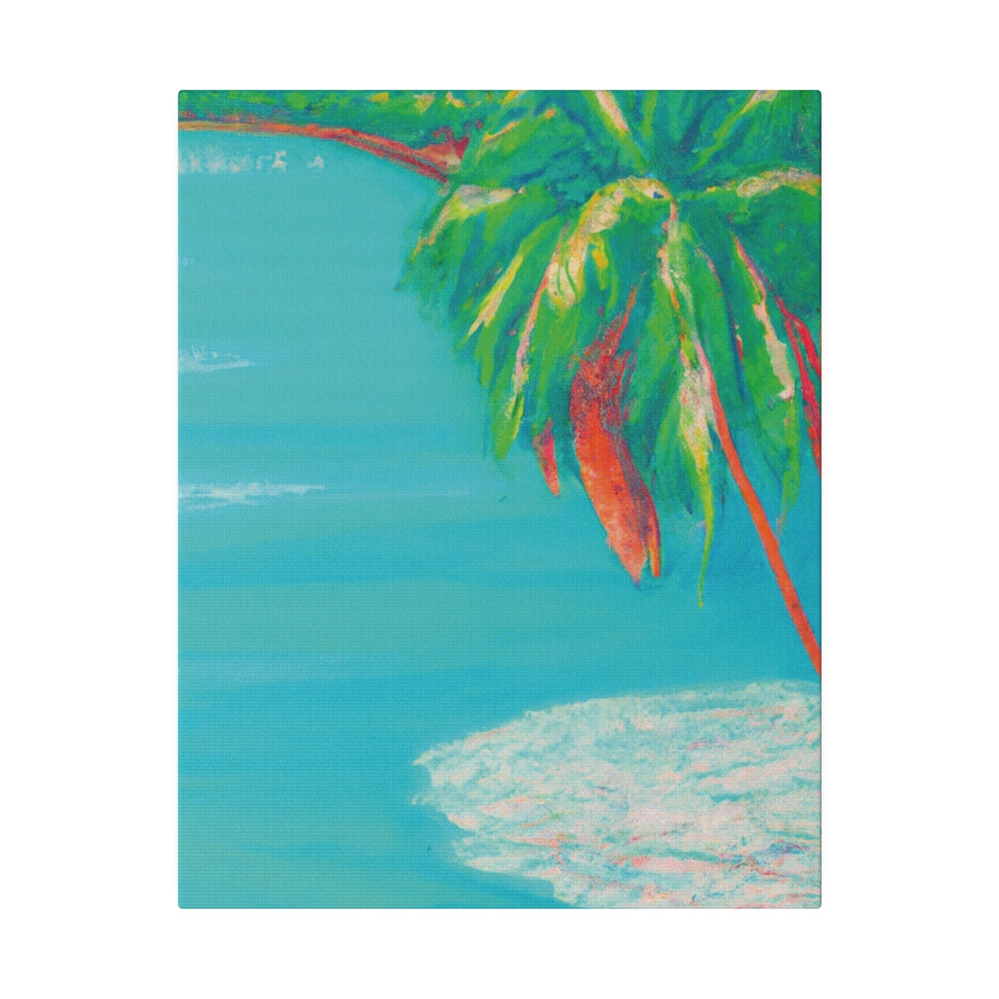 6263D - Bahamas Ocean Painting Print | Bahamas | Ocean | Beach | Poster | Home Decor | Wall Art | Canvas