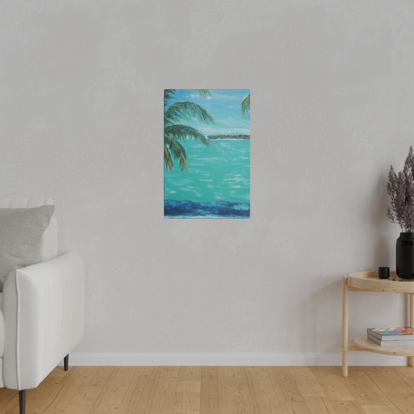 362P - Bahamas Ocean Painting Print | Bahamas | Ocean | Beach | Poster | Home Decor | Wall Art | Canvas