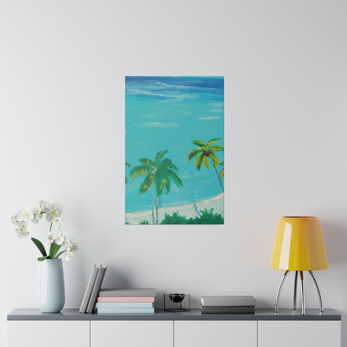 7383L - Bahamas Ocean Painting Print | Bahamas | Ocean | Beach | Poster | Home Decor | Wall Art | Canvas