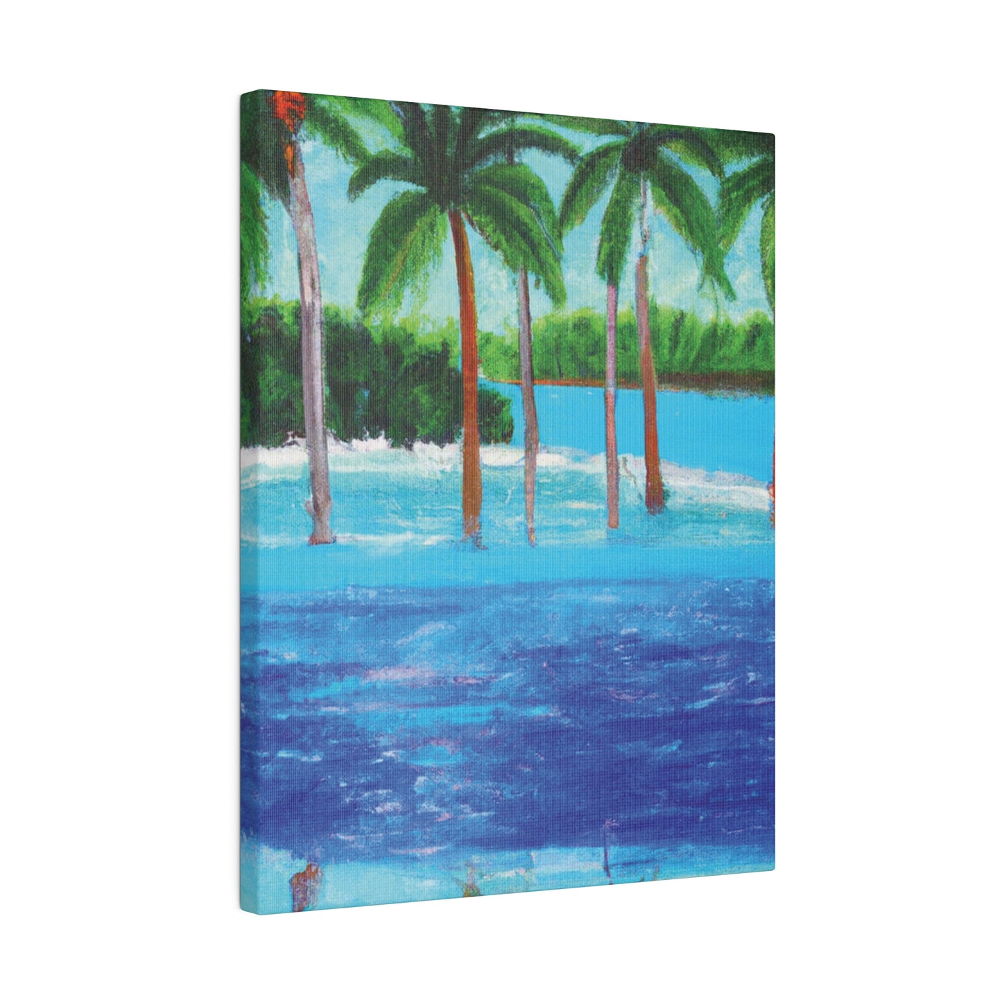 4563X - Bahamas Ocean Painting Print | Bahamas | Ocean | Beach | Poster | Home Decor | Wall Art | Canvas