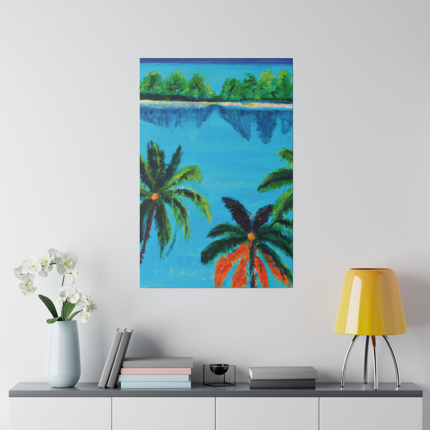 7373A - Bahamas Ocean Painting Print | Bahamas | Ocean | Beach | Poster | Home Decor | Wall Art | Canvas