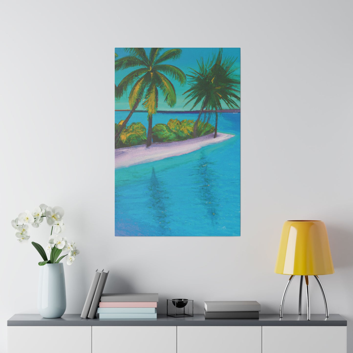 1899X - Bahamas Ocean Painting Print | Bahamas | Ocean | Beach | Poster | Home Decor | Wall Art | Canvas