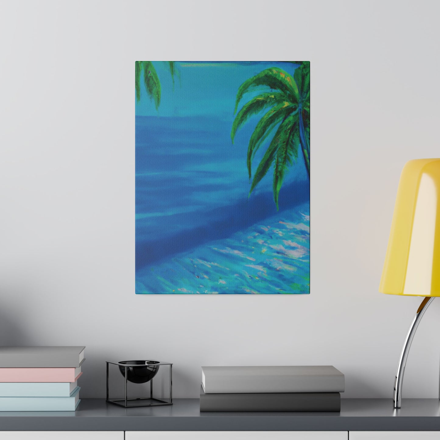 8483M - Bahamas Ocean Painting Print | Bahamas | Ocean | Beach | Poster | Home Decor | Wall Art | Canvas