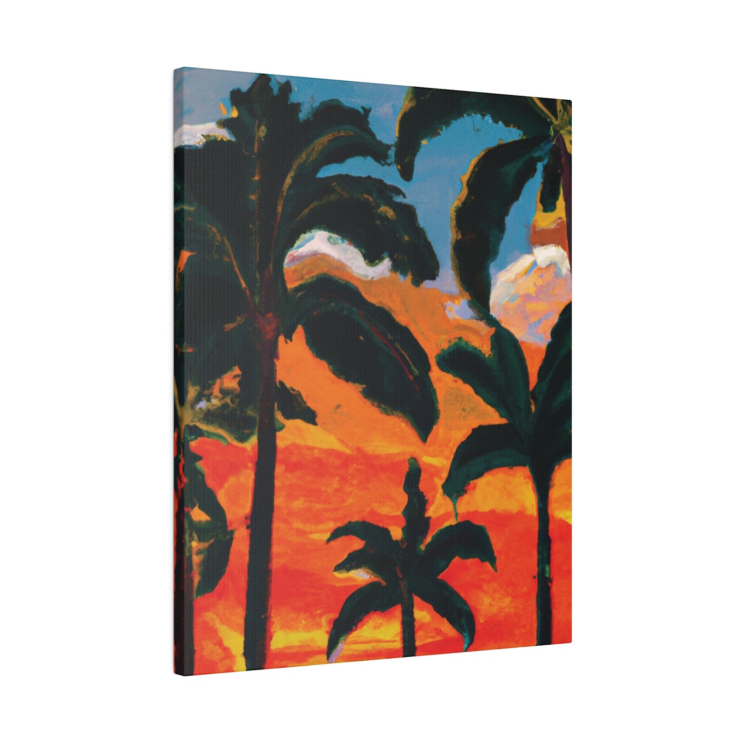 3782G - Miami Beach Sunset Painting Print | Miami | Beach | Sunset | Poster | Home Decor | Wall Art | Canvas