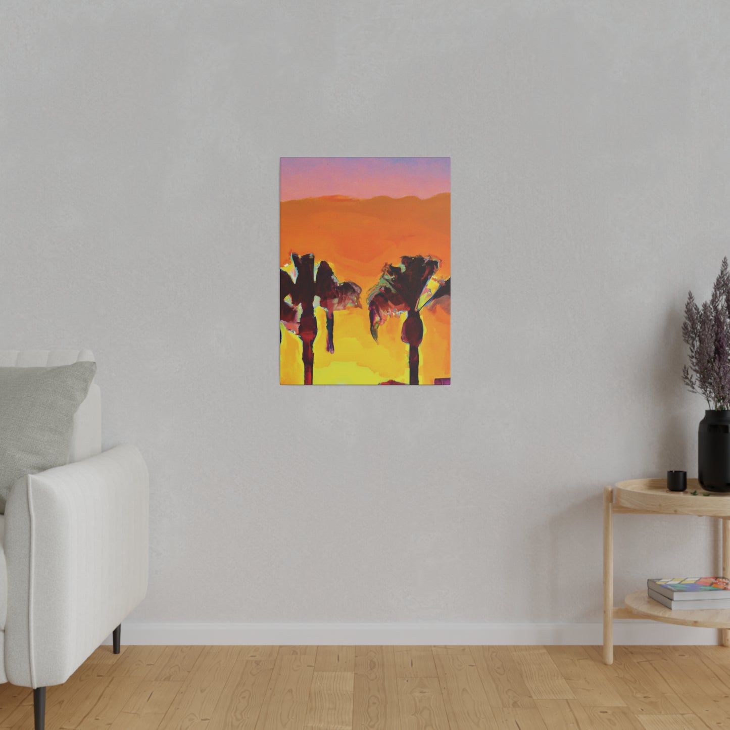 9347V - Miami Beach Sunset Painting Print | Miami | Beach | Sunset | Poster | Home Decor | Wall Art | Canvas