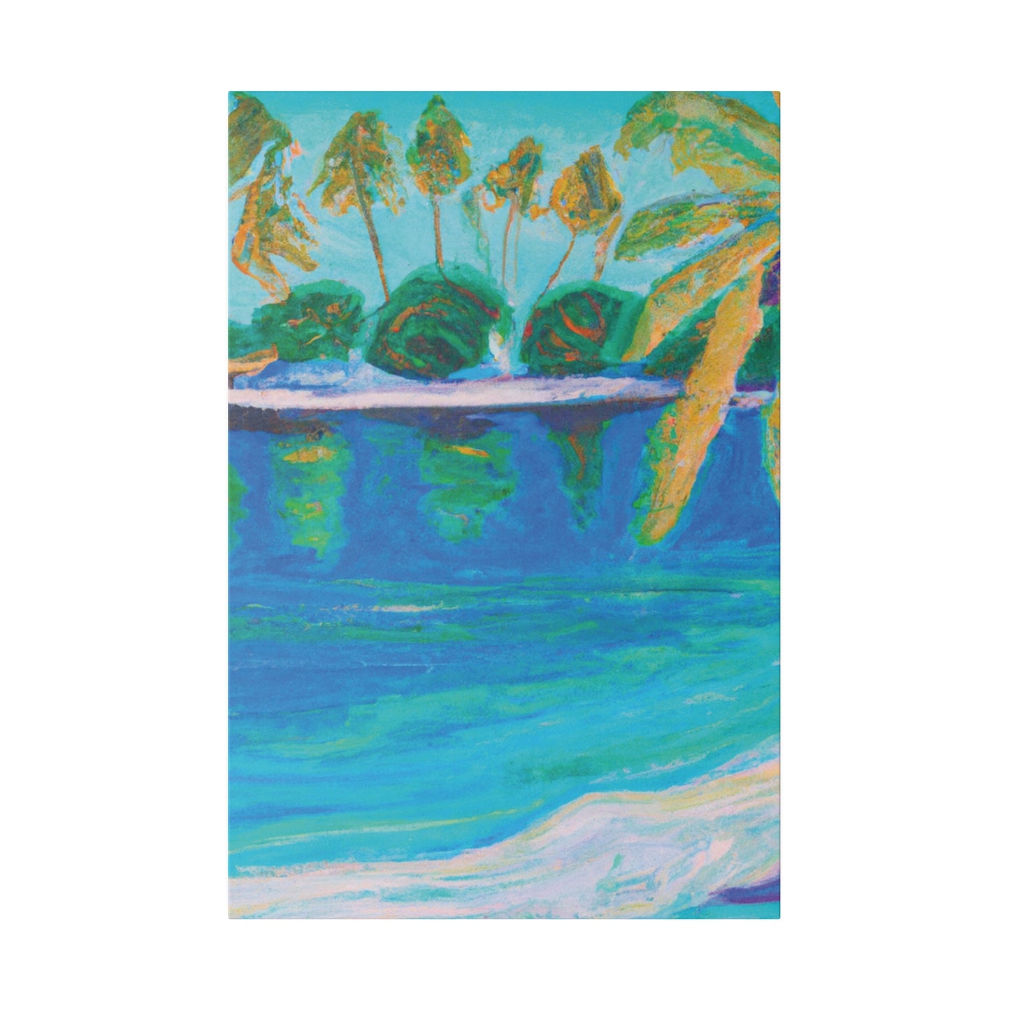 8975V - Bahamas Ocean Painting Print | Bahamas | Ocean | Beach | Poster | Home Decor | Wall Art | Canvas