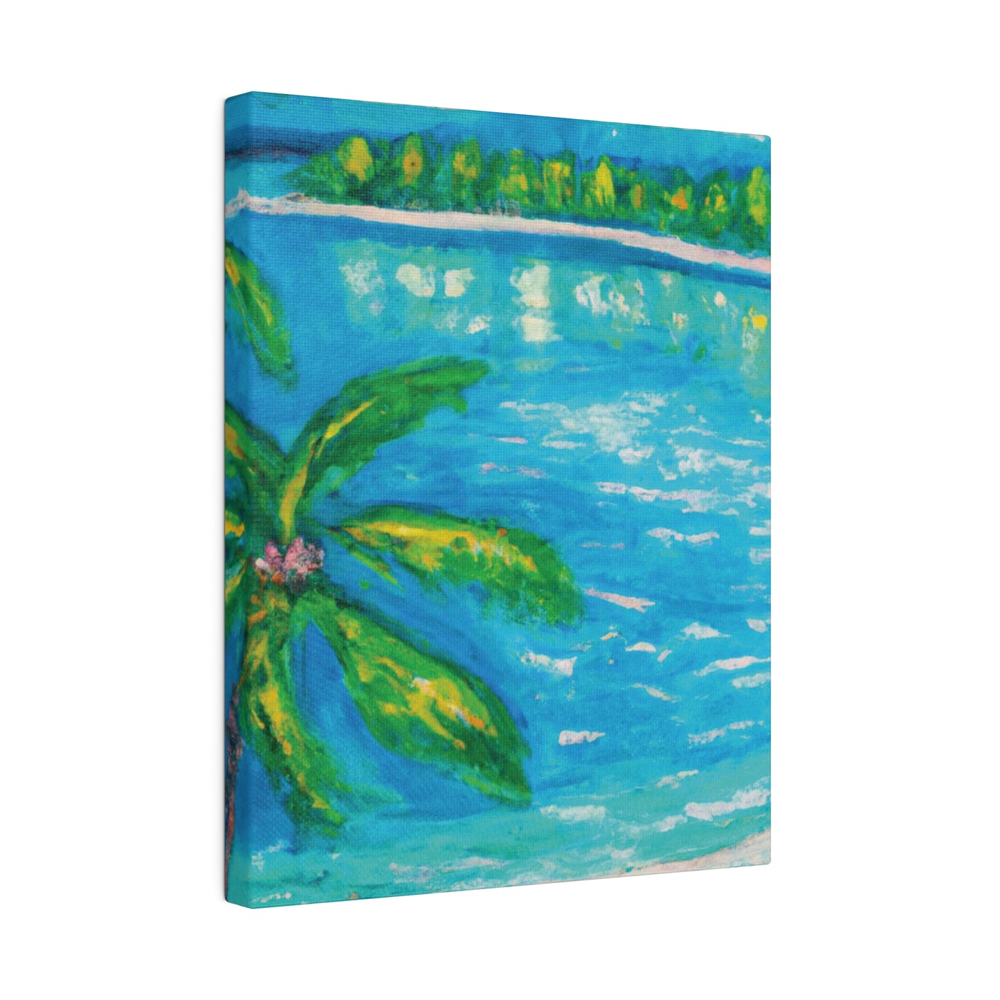 8776T - Bahamas Ocean Painting Print | Bahamas | Ocean | Beach | Poster | Home Decor | Wall Art | Canvas