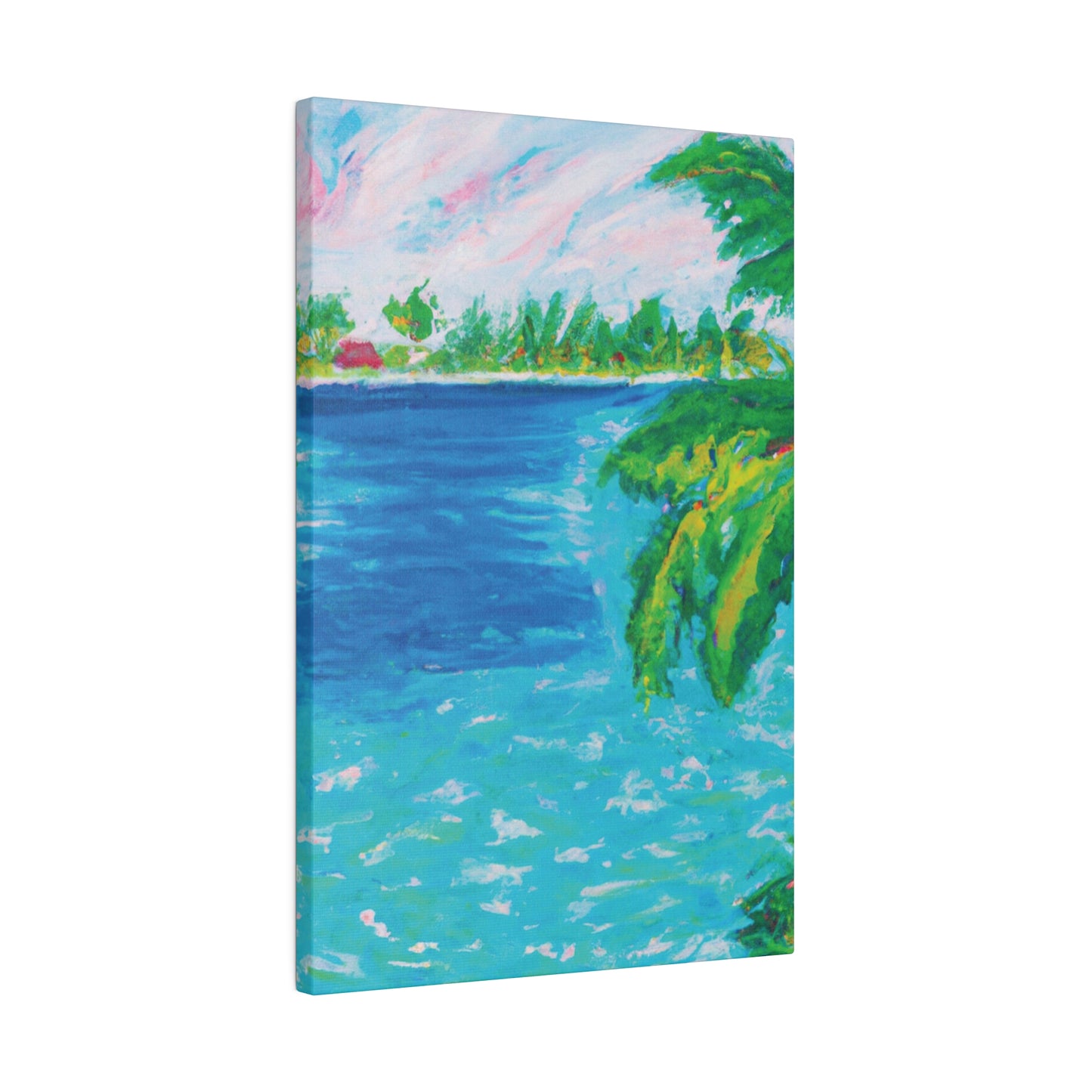 3265X - Bahamas Ocean Painting Print | Bahamas | Ocean | Beach | Poster | Home Decor | Wall Art | Canvas