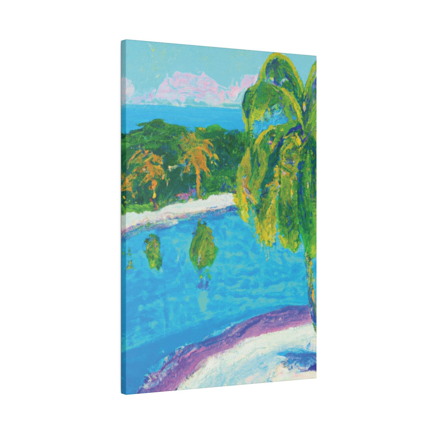 3281F - Bahamas Ocean Painting Print | Bahamas | Ocean | Beach | Poster | Home Decor | Wall Art | Canvas