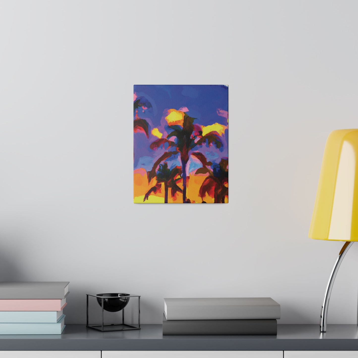 3162U - Miami Beach Sunset Painting Print | Miami | Beach | Sunset | Poster | Home Decor | Wall Art | Canvas