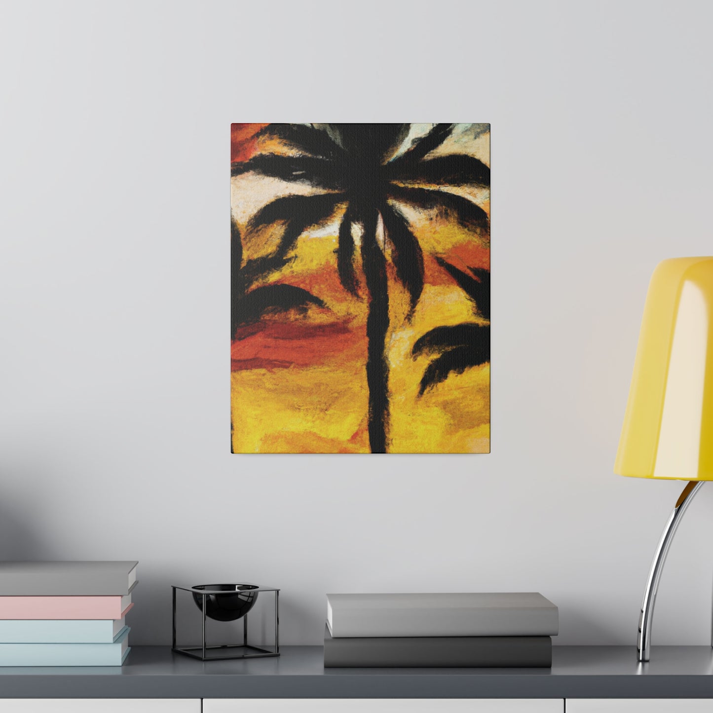 3122C - Miami Beach Sunset Painting Print | Miami | Beach | Sunset | Poster | Home Decor | Wall Art | Canvas