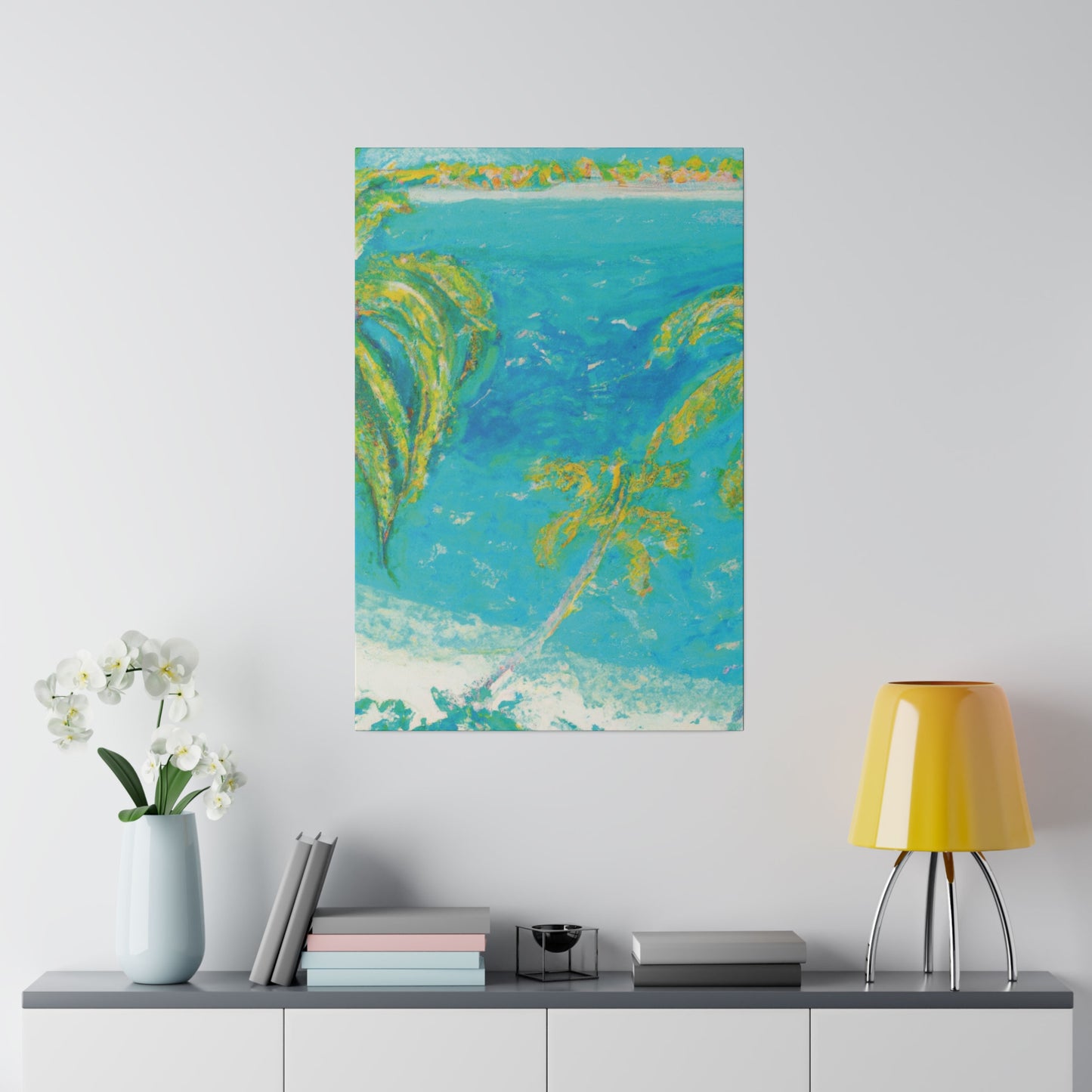 4342G - Bahamas Ocean Painting Print | Bahamas | Ocean | Beach | Poster | Home Decor | Wall Art | Canvas