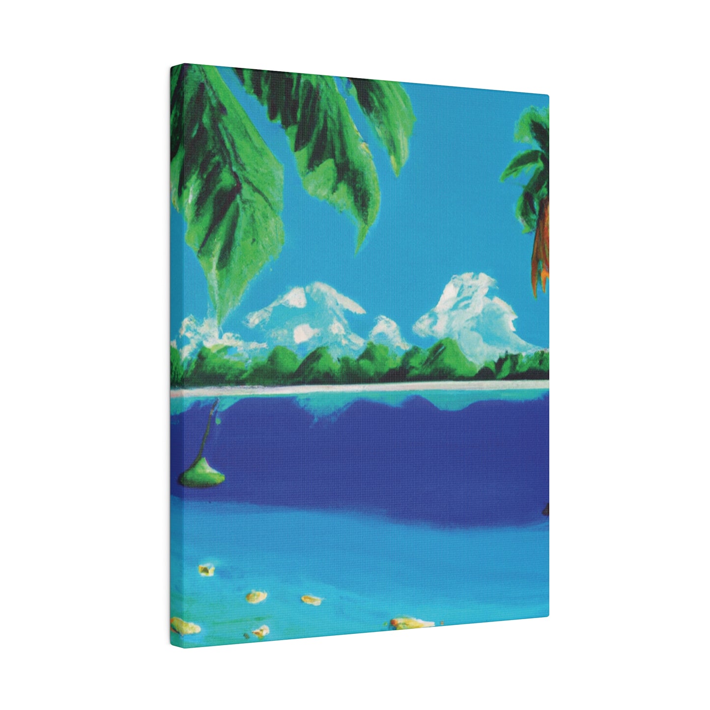 8246P - Bahamas Ocean Painting Print | Bahamas | Ocean | Beach | Poster | Home Decor | Wall Art | Canvas