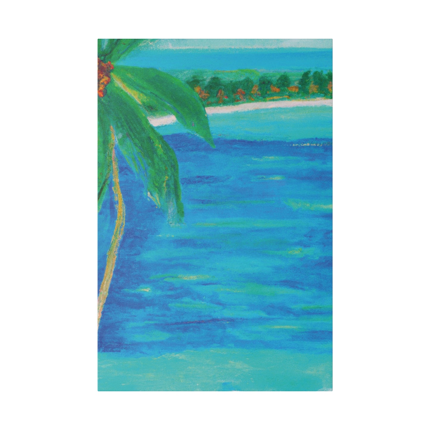 9272V - Bahamas Ocean Painting Print | Bahamas | Ocean | Beach | Poster | Home Decor | Wall Art | Canvas