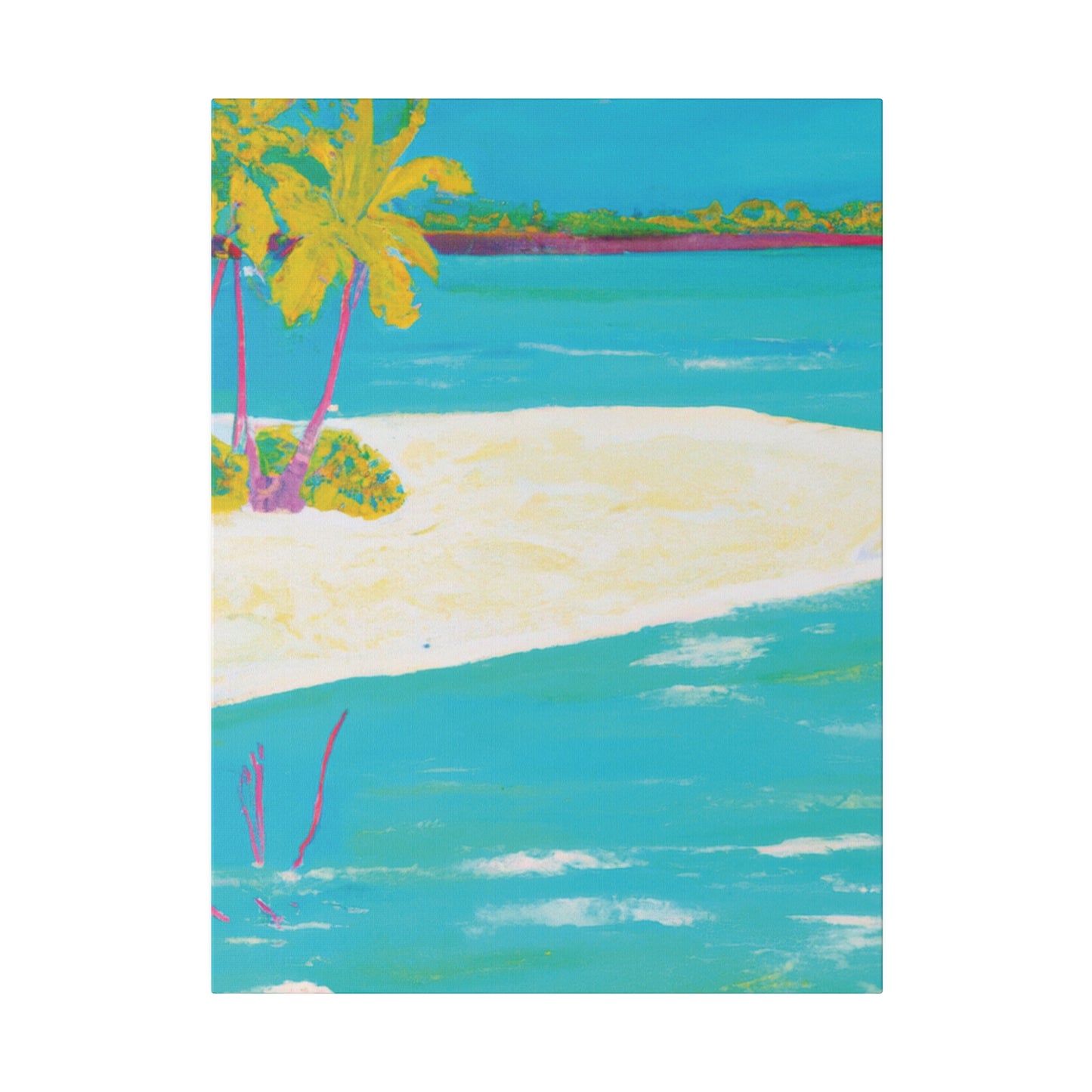 6308B - Bahamas Ocean Painting Print | Bahamas | Ocean | Beach | Poster | Home Decor | Wall Art | Canvas