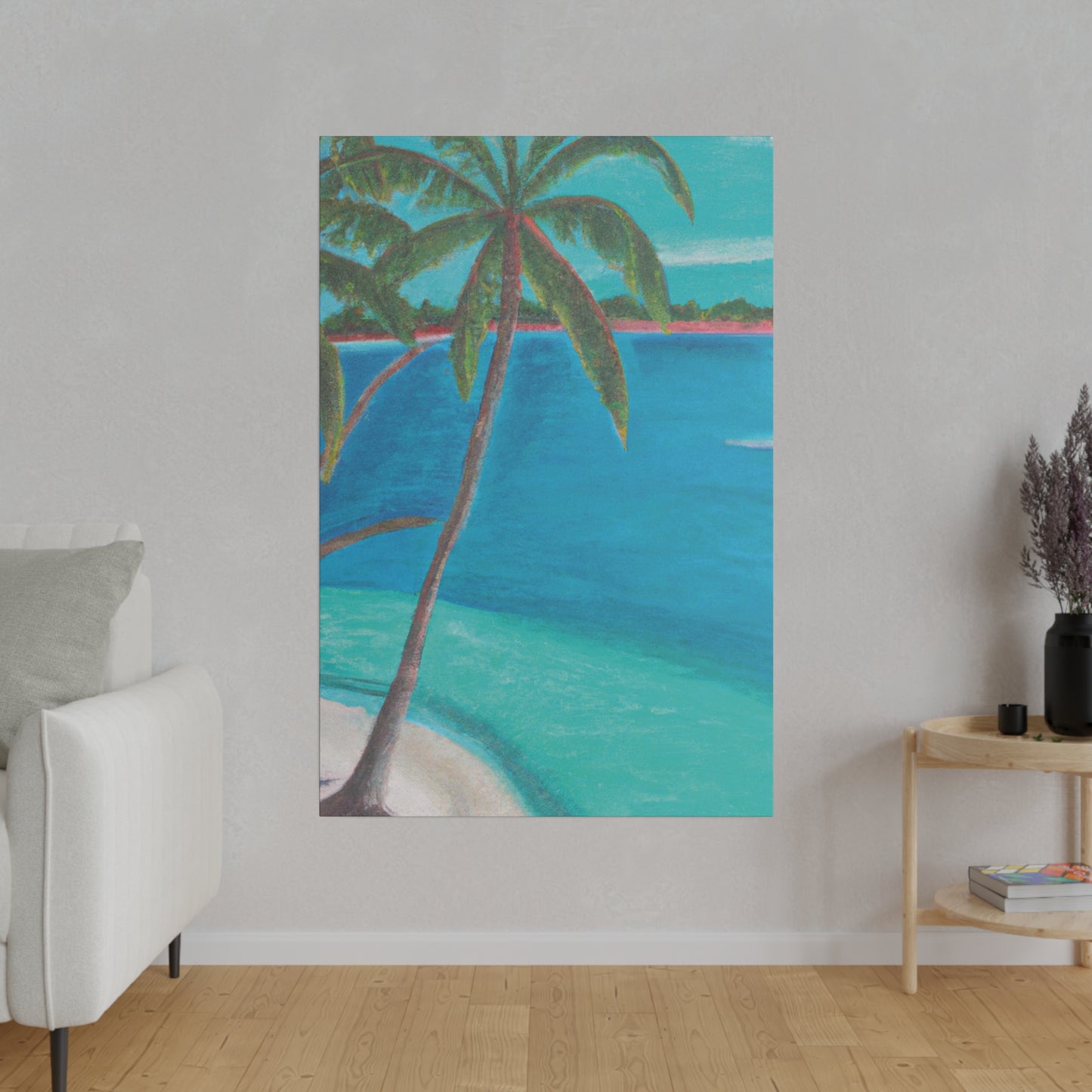 2976D - Bahamas Ocean Painting Print | Bahamas | Ocean | Beach | Poster | Home Decor | Wall Art | Canvas