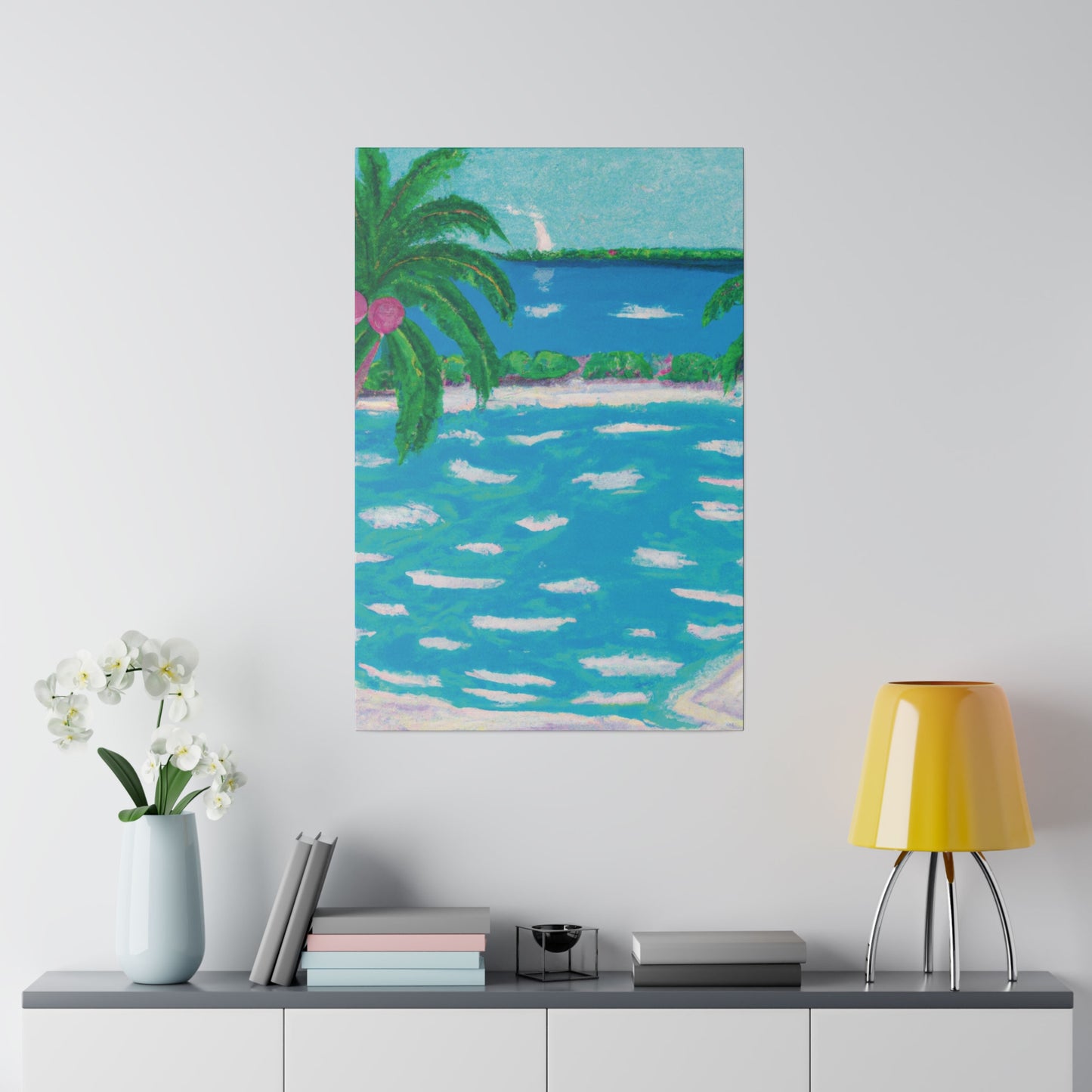 7341Z - Bahamas Ocean Painting Print | Bahamas | Ocean | Beach | Poster | Home Decor | Wall Art | Canvas