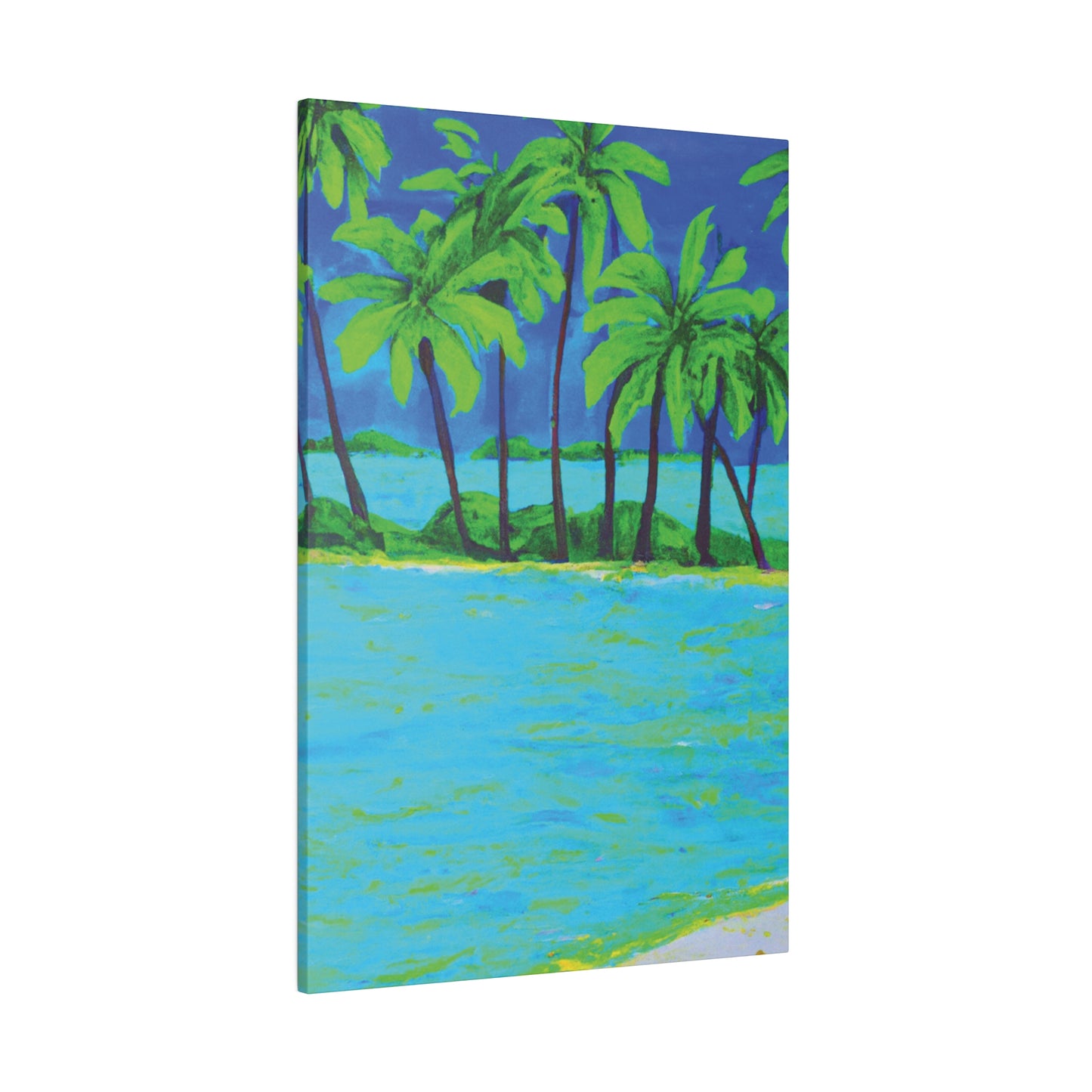 3148Z - Bahamas Ocean Painting Print | Bahamas | Ocean | Beach | Poster | Home Decor | Wall Art | Canvas