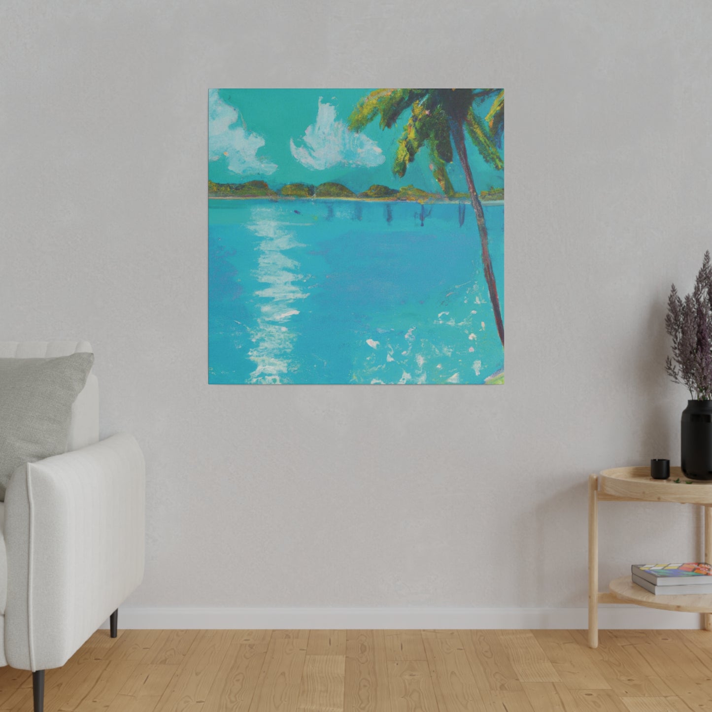 2483G - Bahamas Ocean Painting Print | Bahamas | Ocean | Beach | Poster | Home Decor | Wall Art | Canvas