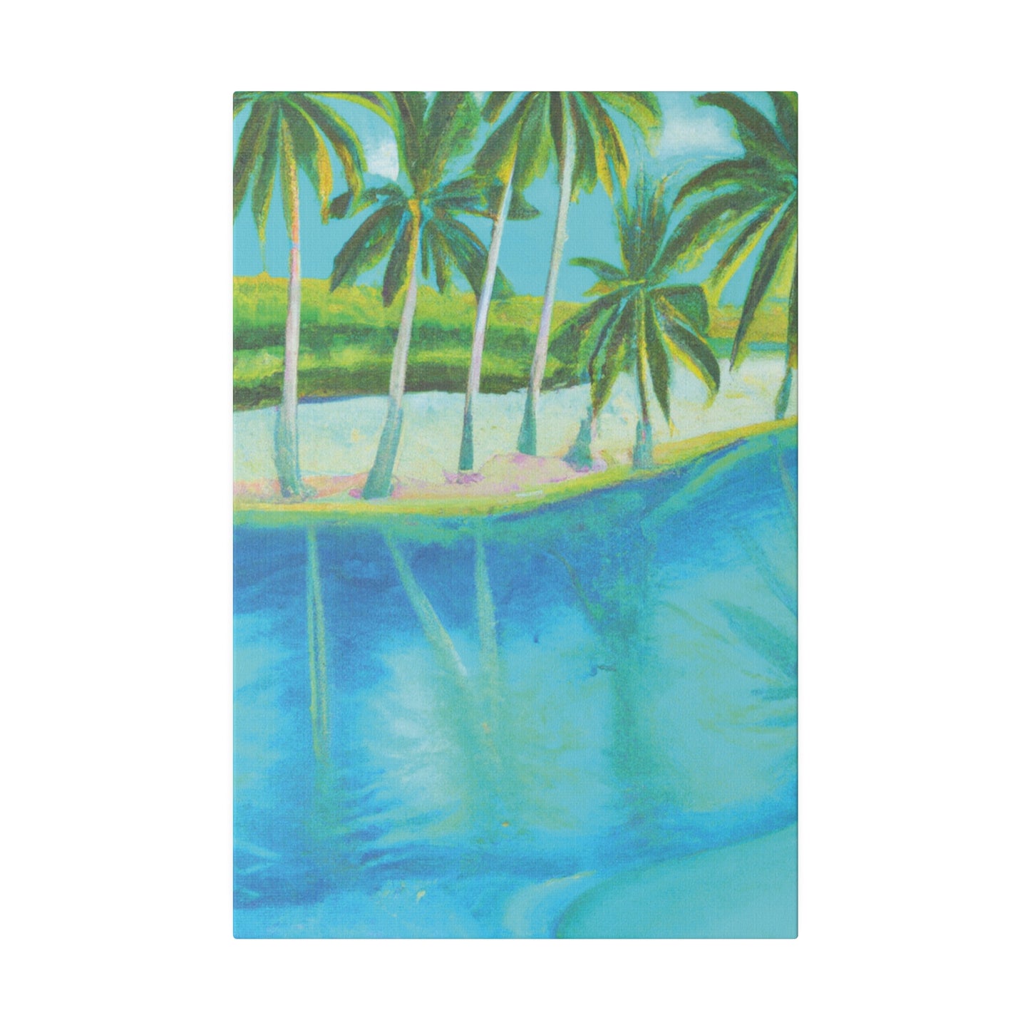 5436R - Bahamas Ocean Painting Print | Bahamas | Ocean | Beach | Poster | Home Decor | Wall Art | Canvas