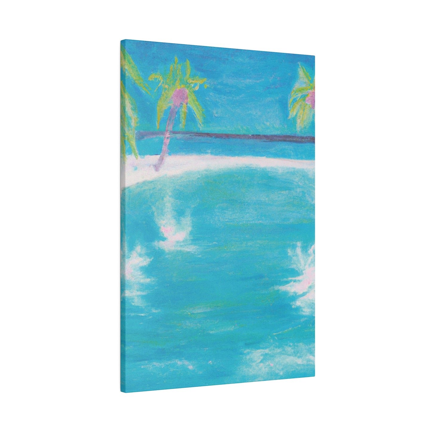 8348G - Bahamas Ocean Painting Print | Bahamas | Ocean | Beach | Poster | Home Decor | Wall Art | Canvas