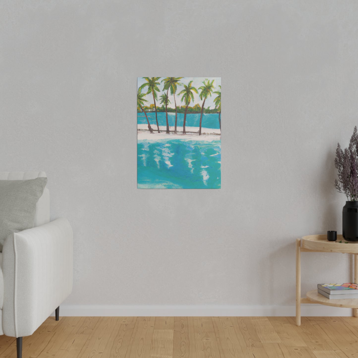 8045G - Bahamas Ocean Painting Print | Bahamas | Ocean | Beach | Poster | Home Decor | Wall Art | Canvas