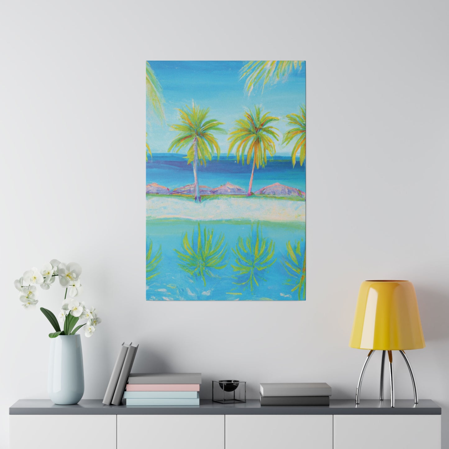 7646F - Bahamas Ocean Painting Print | Bahamas | Ocean | Beach | Poster | Home Decor | Wall Art | Canvas