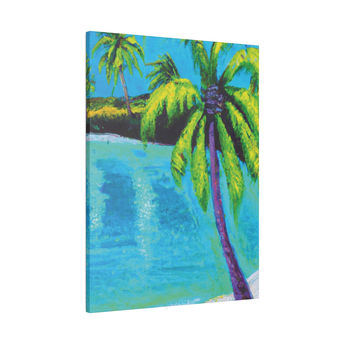 732J - Bahamas Ocean Painting Print | Bahamas | Ocean | Beach | Poster | Home Decor | Wall Art | Canvas