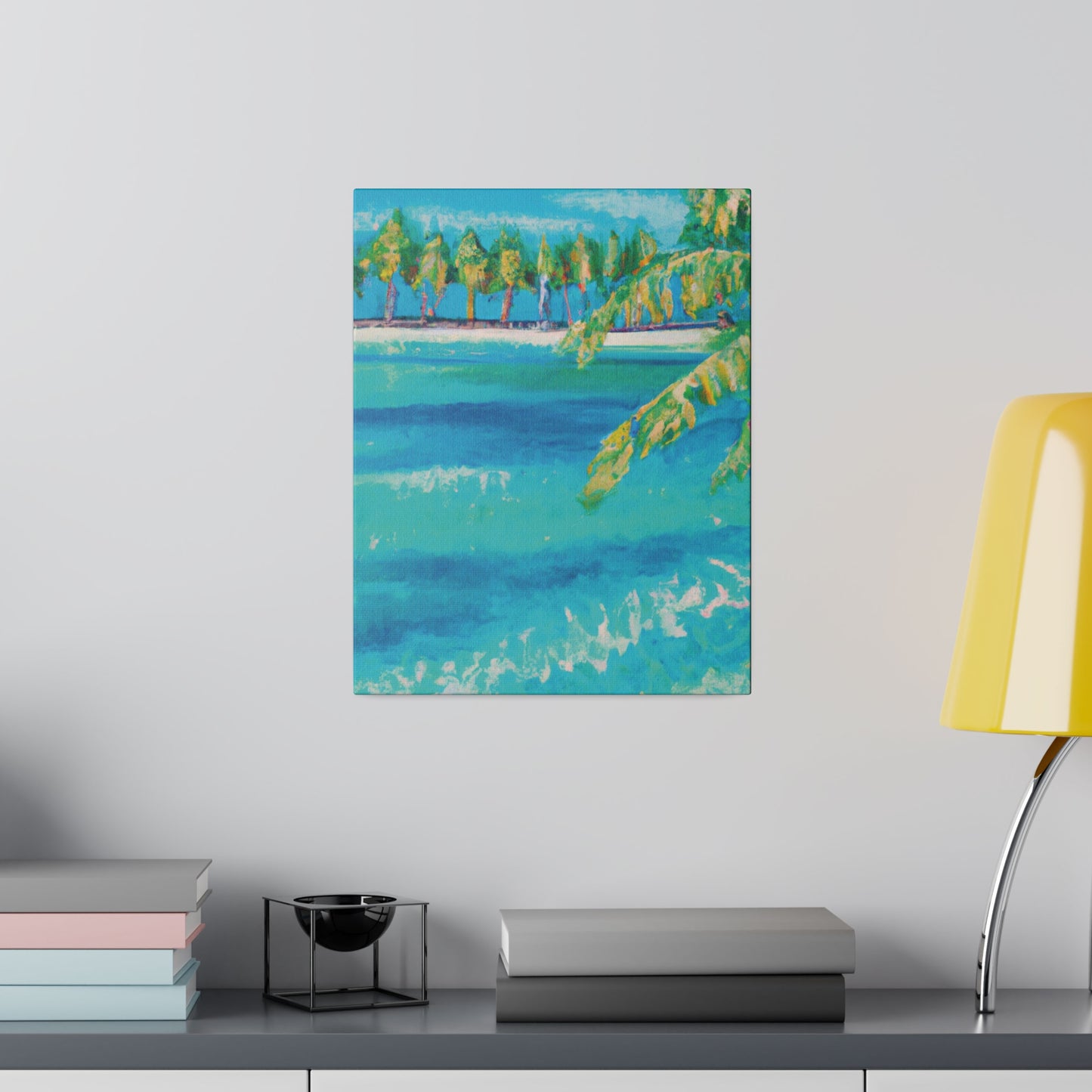 6000X - Bahamas Ocean Painting Print | Bahamas | Ocean | Beach | Poster | Home Decor | Wall Art | Canvas