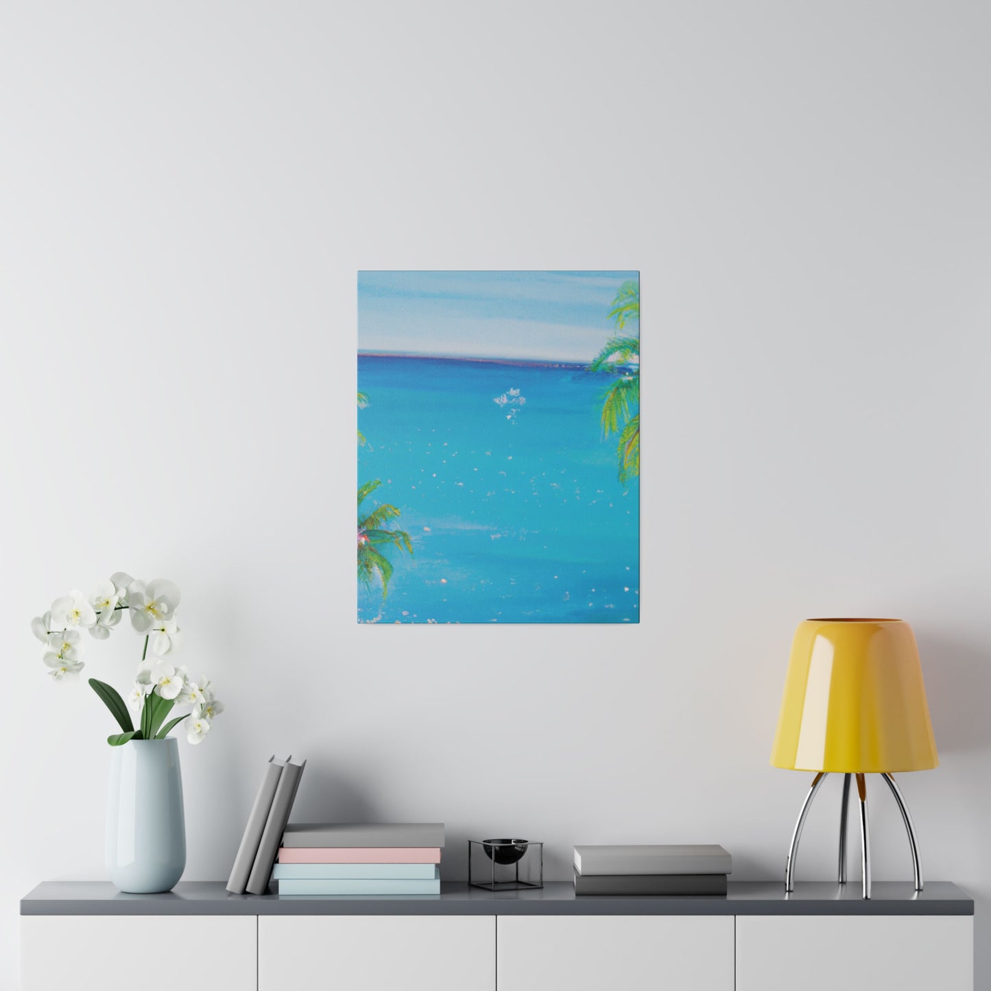 5683U - Bahamas Ocean Painting Print | Bahamas | Ocean | Beach | Poster | Home Decor | Wall Art | Canvas