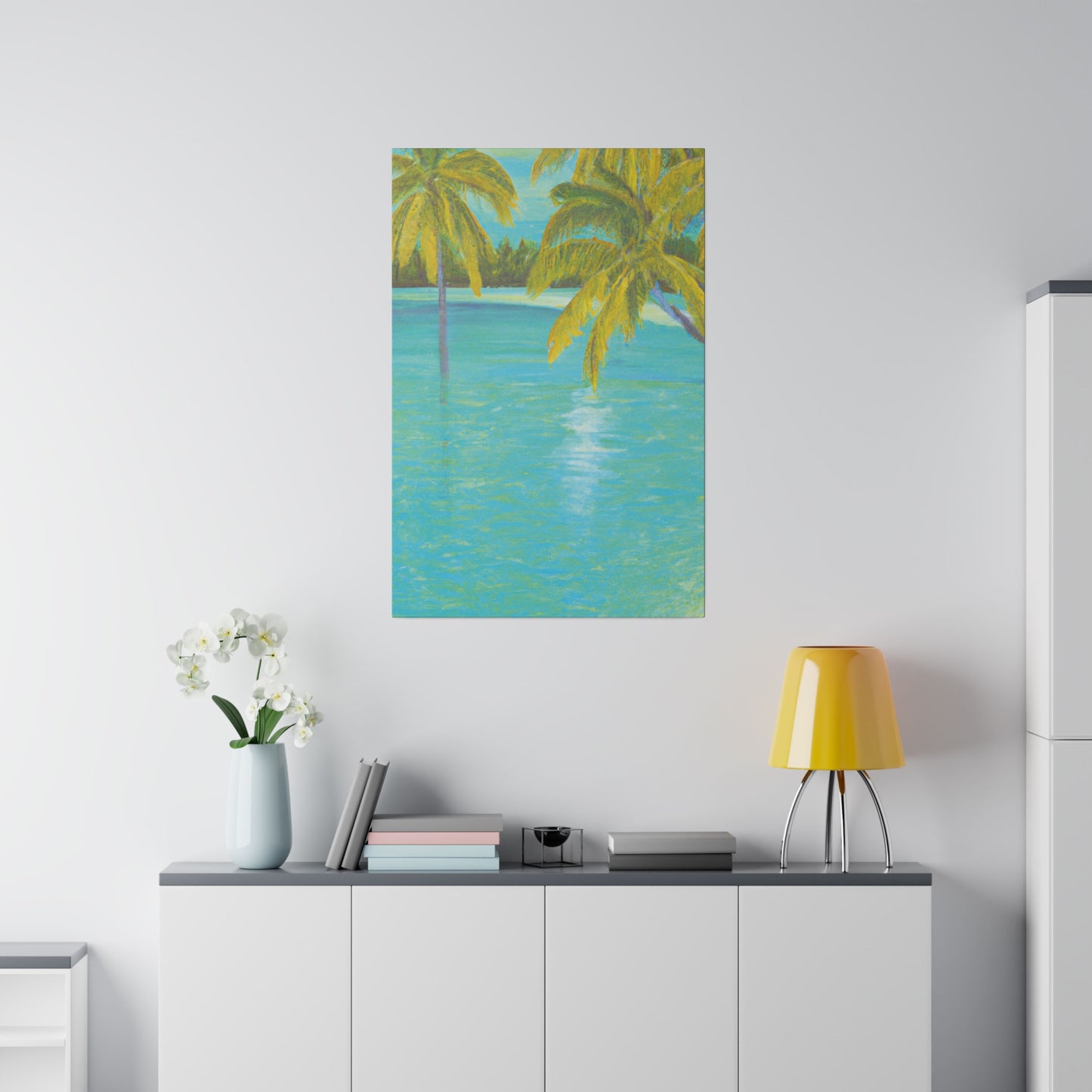 3412M - Bahamas Ocean Painting Print | Bahamas | Ocean | Beach | Poster | Home Decor | Wall Art | Canvas