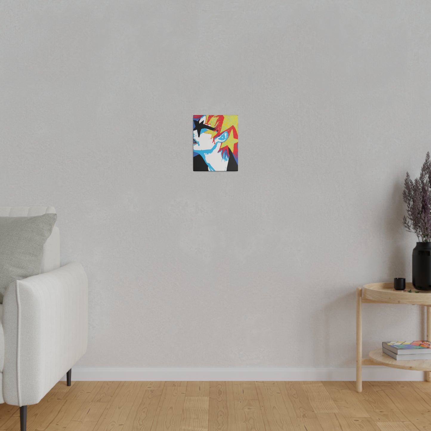 9245E - Rockstar Painting Print | Face | Abstract | Poster | Home Decor | Wall Art | Music Art | Canvas