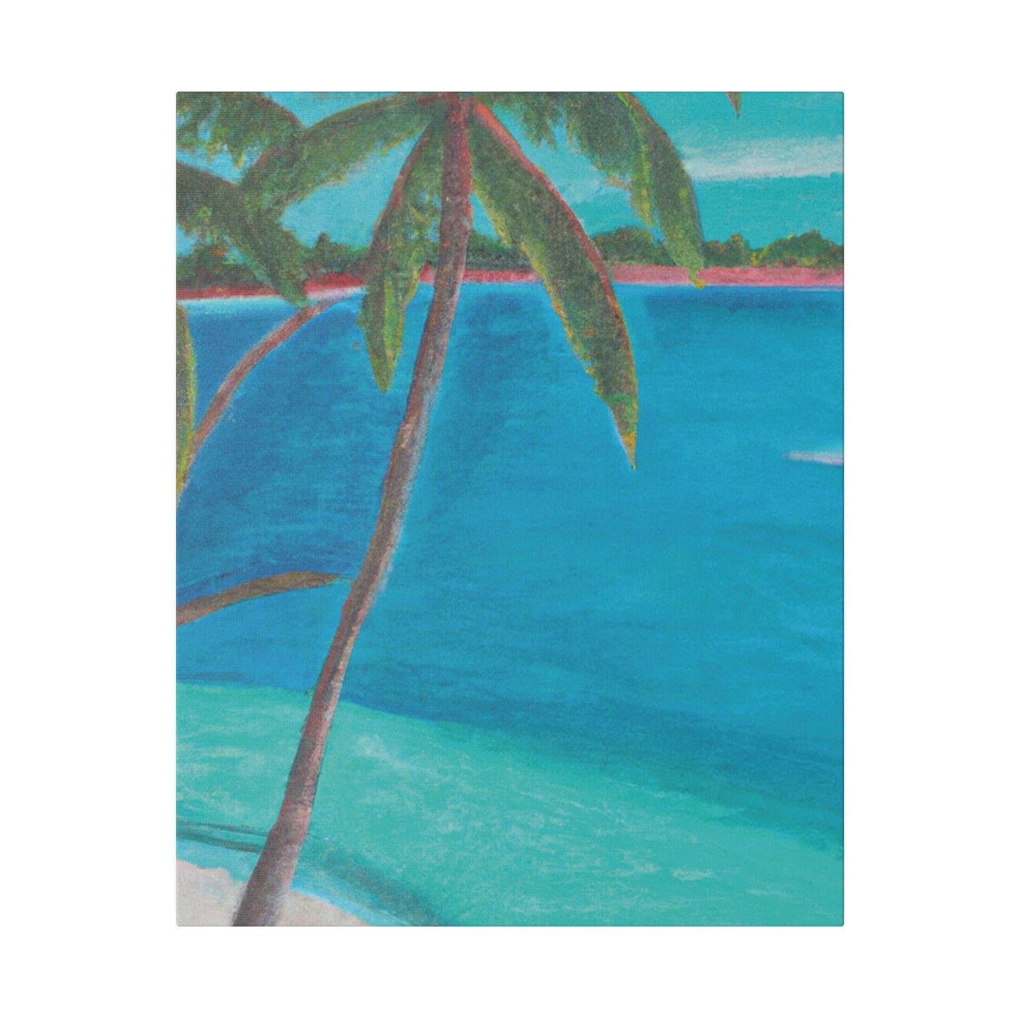 2976D - Bahamas Ocean Painting Print | Bahamas | Ocean | Beach | Poster | Home Decor | Wall Art | Canvas