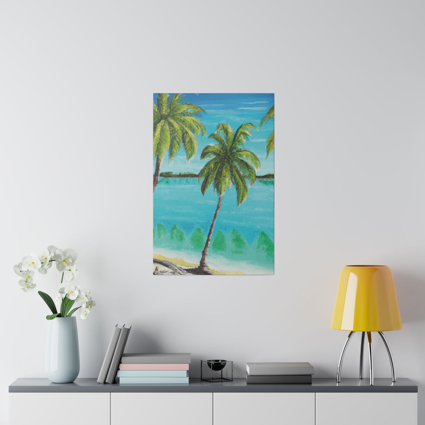 6598N - Bahamas Ocean Painting Print | Bahamas | Ocean | Beach | Poster | Home Decor | Wall Art | Canvas