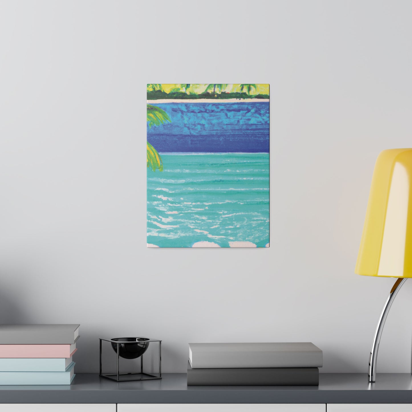 4234Z - Bahamas Ocean Painting Print | Bahamas | Ocean | Beach | Poster | Home Decor | Wall Art | Canvas