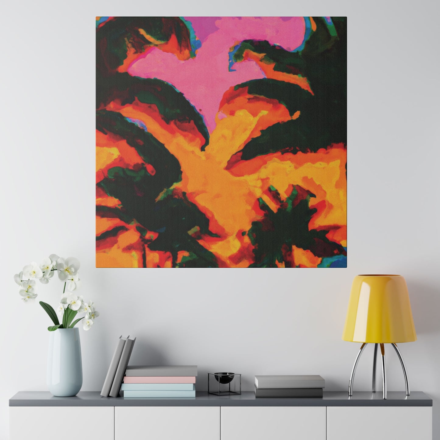 223L - Miami Beach Sunset Painting Print | Miami | Beach | Sunset | Poster | Home Decor | Wall Art | Canvas