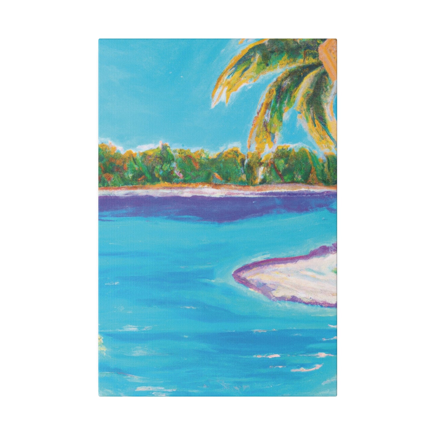 6781B - Bahamas Ocean Painting Print | Bahamas | Ocean | Beach | Poster | Home Decor | Wall Art | Canvas