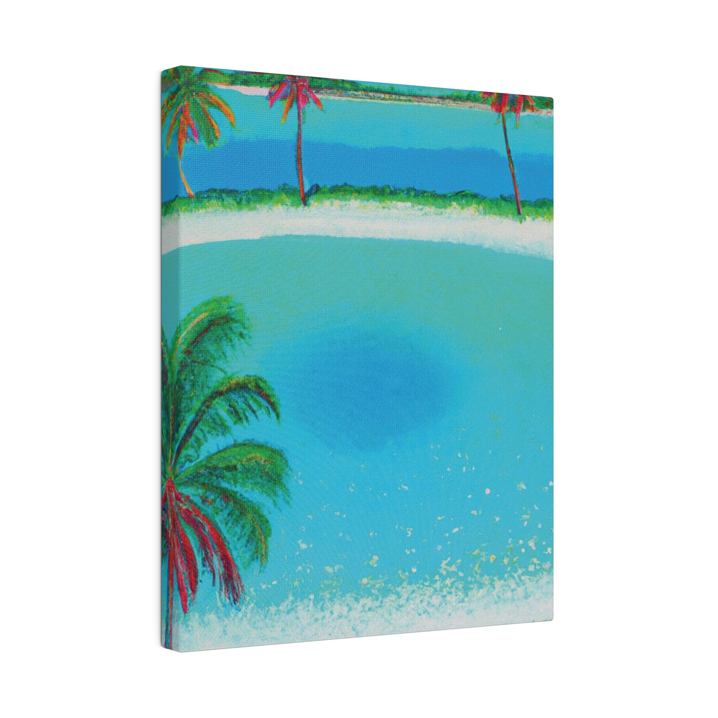 2198G - Bahamas Ocean Painting Print | Bahamas | Ocean | Beach | Poster | Home Decor | Wall Art | Canvas