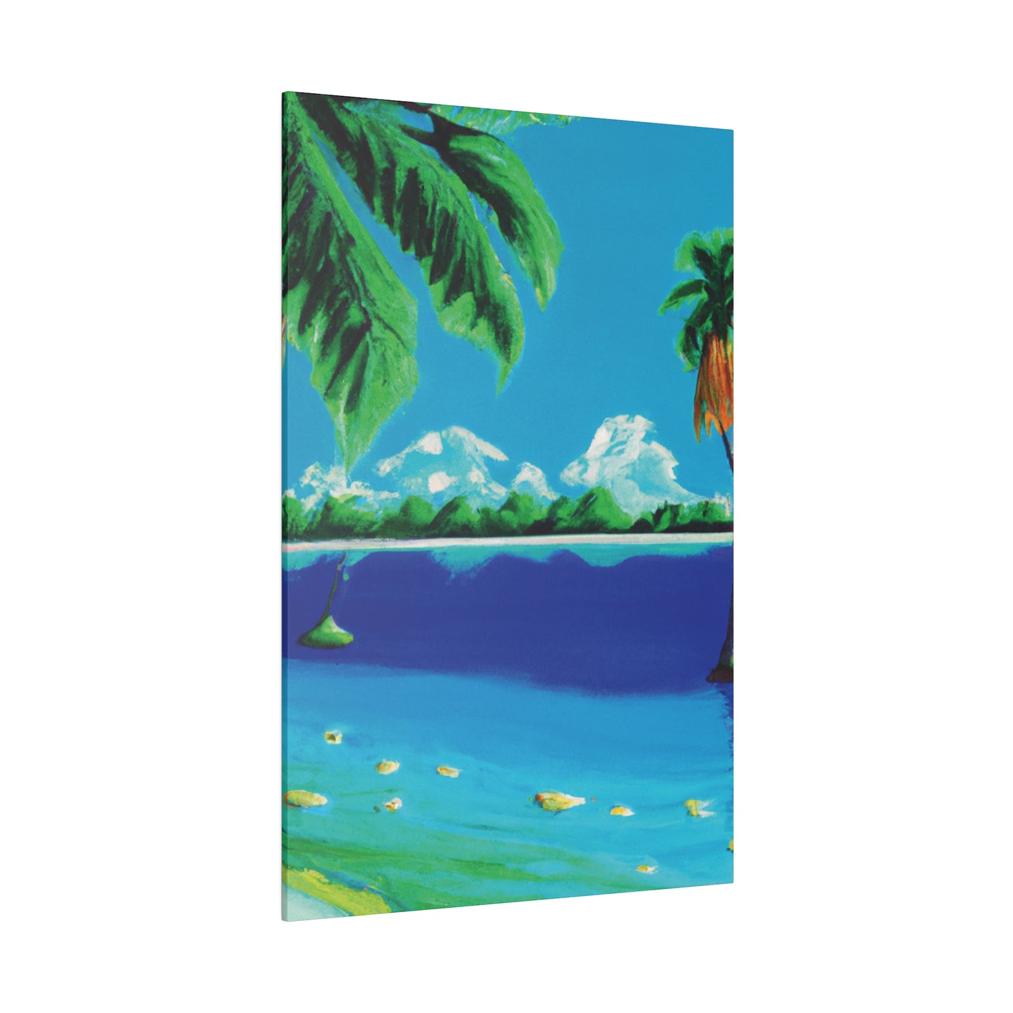 8246P - Bahamas Ocean Painting Print | Bahamas | Ocean | Beach | Poster | Home Decor | Wall Art | Canvas