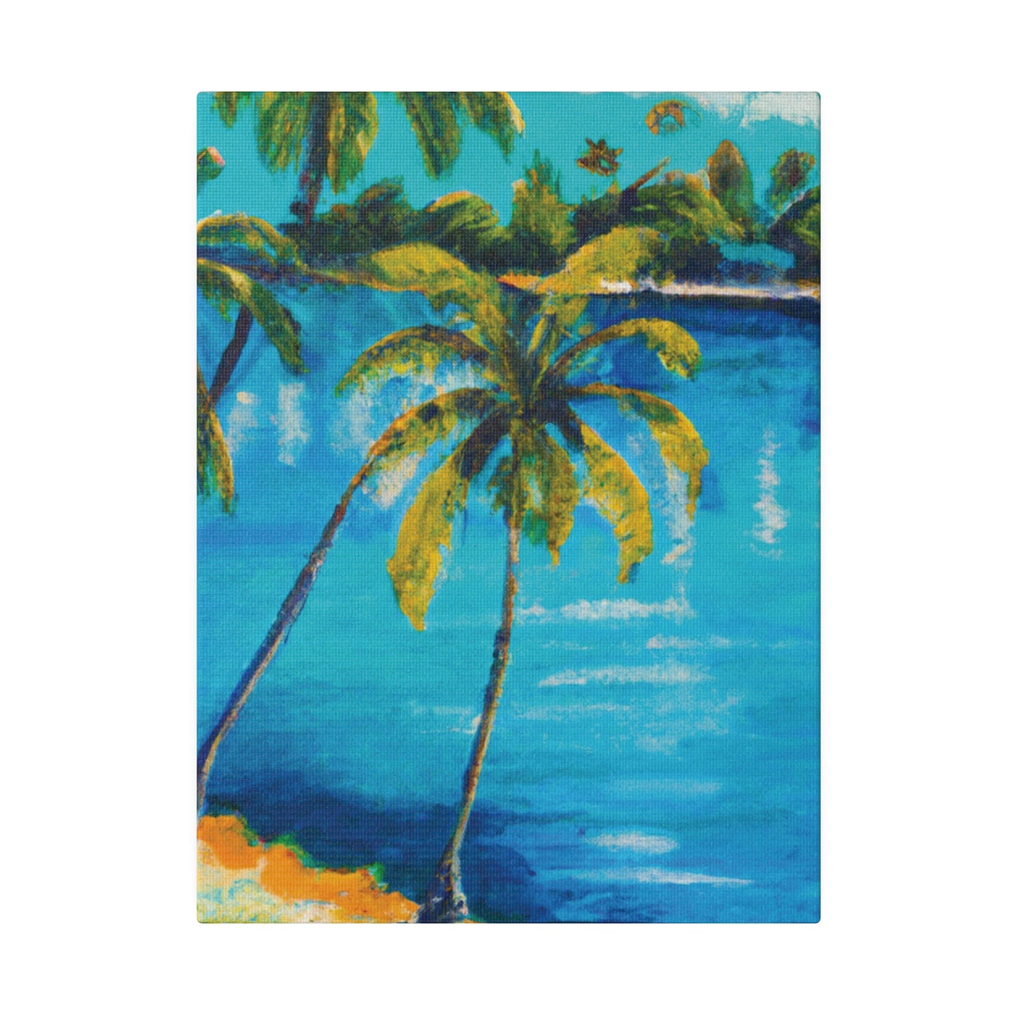 856Y - Bahamas Ocean Painting Print | Bahamas | Ocean | Beach | Poster | Home Decor | Wall Art | Canvas