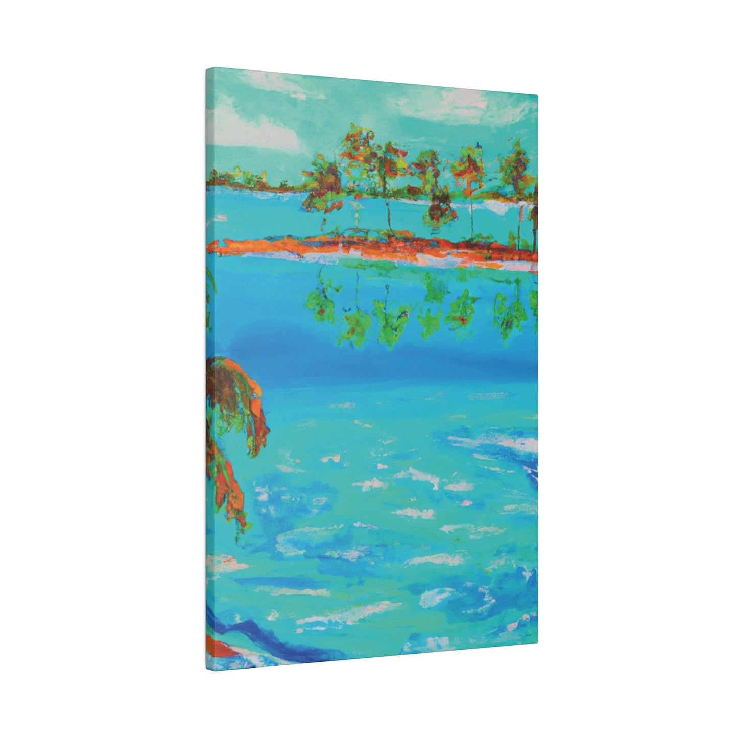 5171E - Bahamas Ocean Painting Print | Bahamas | Ocean | Beach | Poster | Home Decor | Wall Art | Canvas