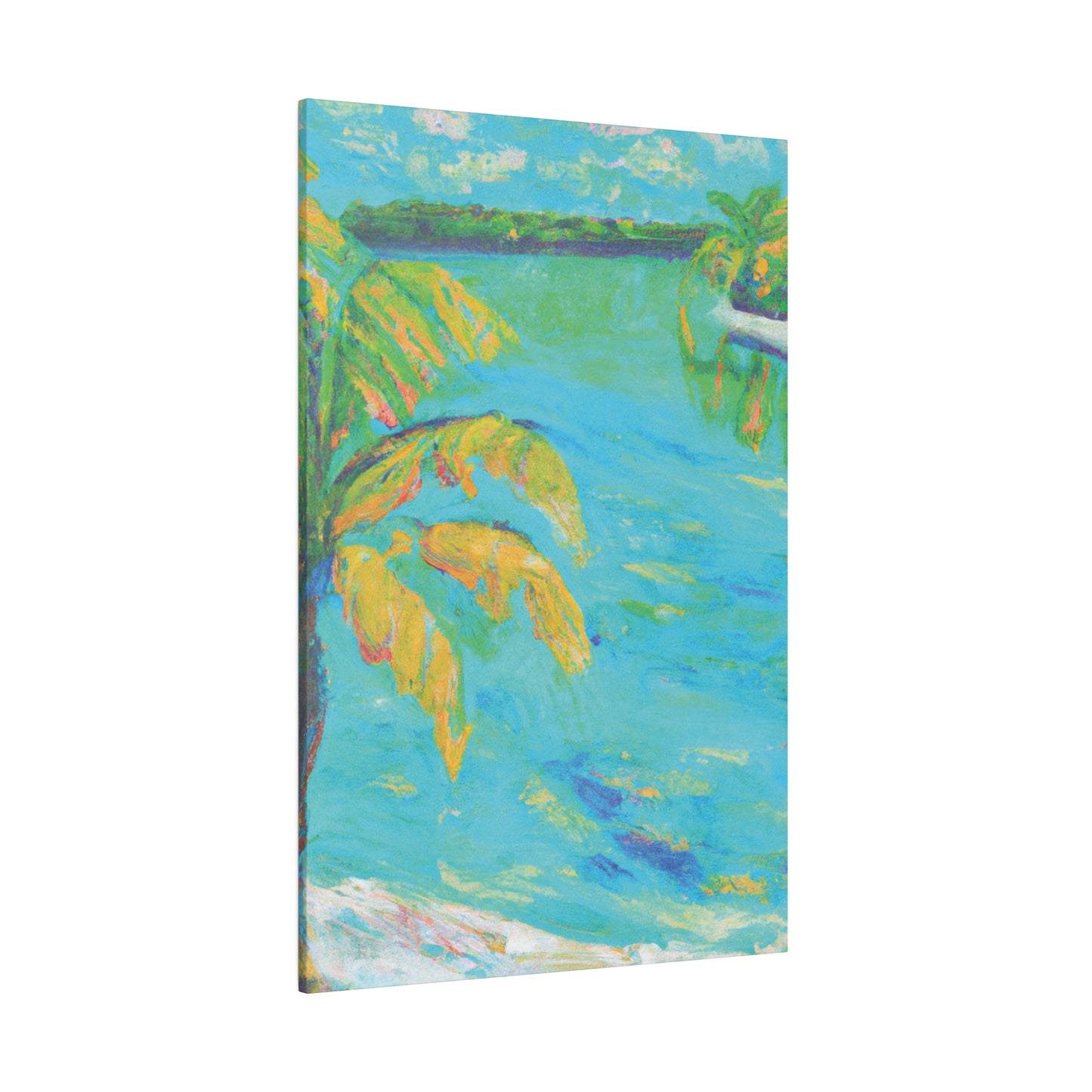 8857G - Bahamas Ocean Painting Print | Bahamas | Ocean | Beach | Poster | Home Decor | Wall Art | Canvas