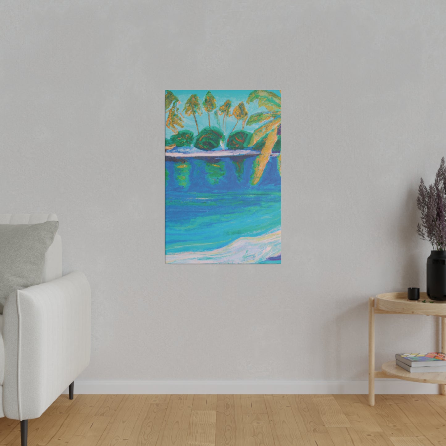 8975V - Bahamas Ocean Painting Print | Bahamas | Ocean | Beach | Poster | Home Decor | Wall Art | Canvas