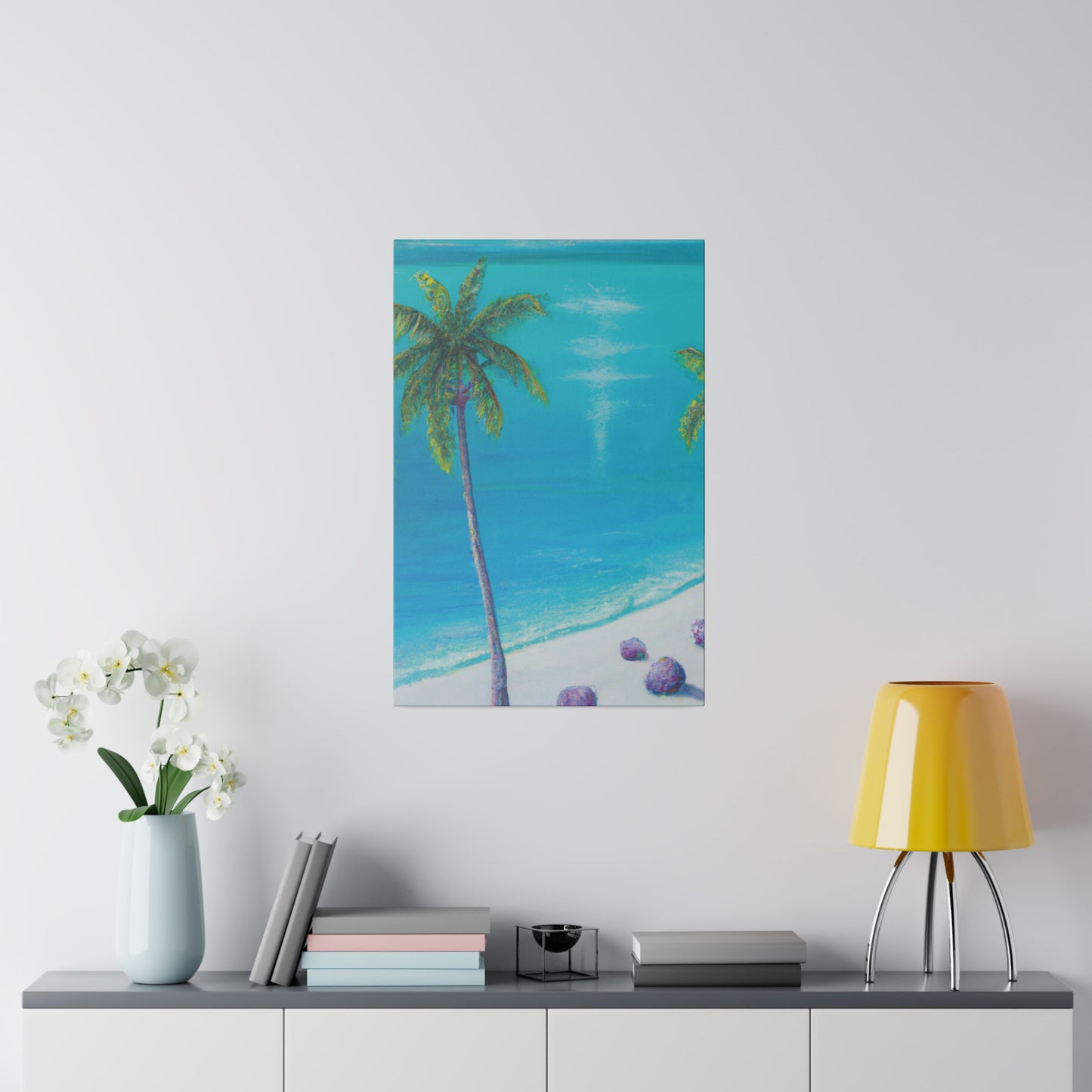 4223A - Bahamas Ocean Painting Print | Bahamas | Ocean | Beach | Poster | Home Decor | Wall Art | Canvas